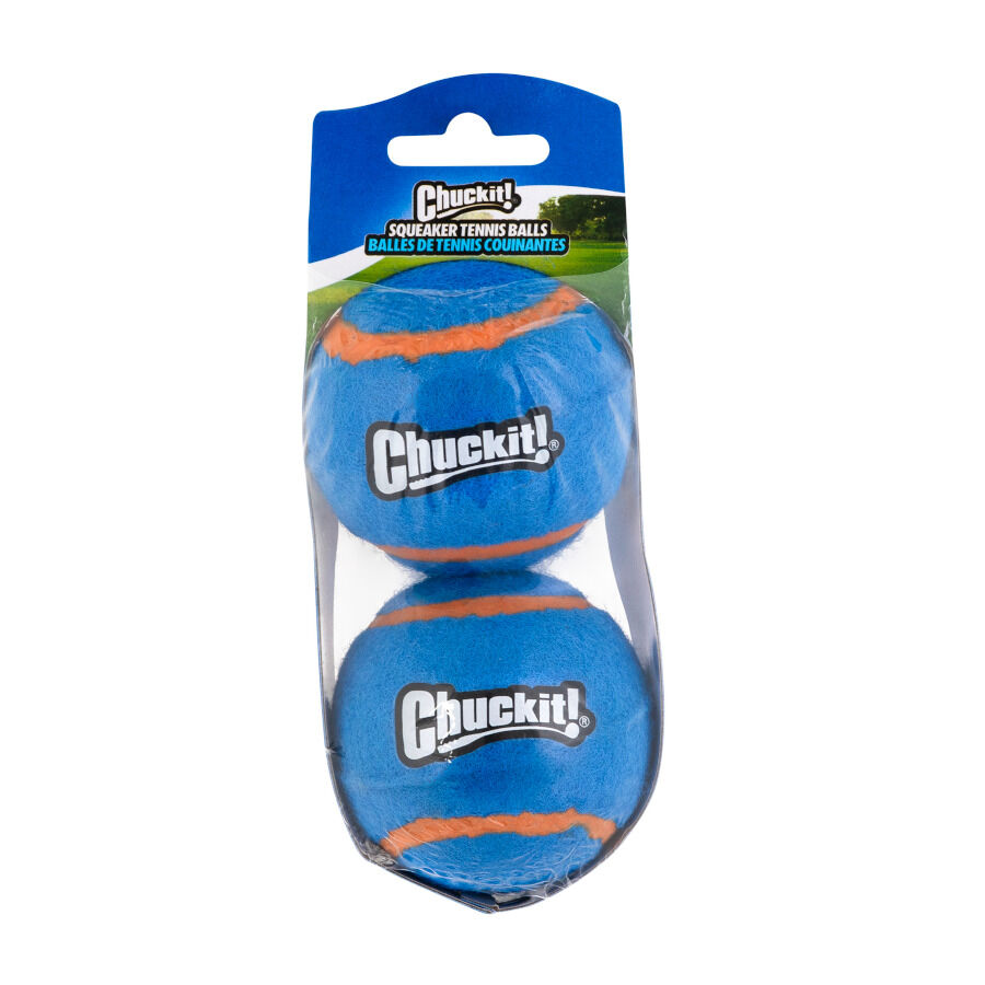 Chuckit! Squeaker Bola de T&eacute;nis com Som e Efeito de Salto para c&atilde;es , , large Imagem n&uacute;mero 1